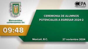 Ceremonia de alumnos potenciales a egresar 2024-2