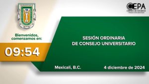 Sesión Ordinaria de Consejo Universitario