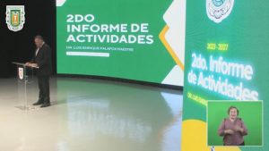 Sesión Ordinaria de Consejo Universitario, 2do. Informe de Actividades Dr. Luis Enrique Palafox Maestre