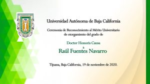 Ceremonia de otorgamiento del grado de Doctor Honoris Causa