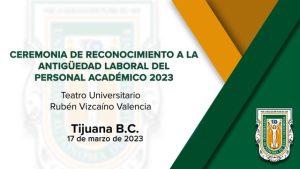 Ceremonia de Reconocimiento a la Antigüedad Laboral del Personal Académico 2023