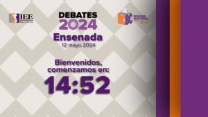 Debate a presidente municipal por la ciudad de Ensenada.