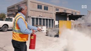 Curso de Manejo de Extintores, Campus Ensenada