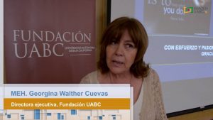 Sergio Monsalve en conferencia sobre emprendimiento, Fundación UABC