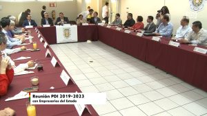 Reunión PDI 2019-2023 con Empresarios del Estado