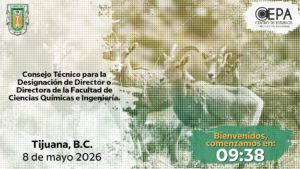 Sesión de Consejo Técnico para presentación de terna de aspitantes a Director de la Fac. de Cs. Químicas e Ingeniería.