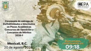 Ceremonia de entrega de definitividades e interinatos en plazas académicas, concursos de oposición y concursos de méritos 2026-1